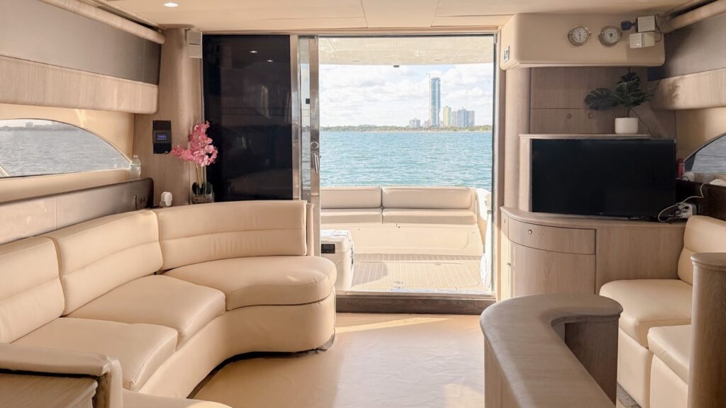 60ft Viking Princess Yacht Rental Miami 👑 | Exclusive Charter Adventure from $1000 3 %Miami Yacht Rentals%