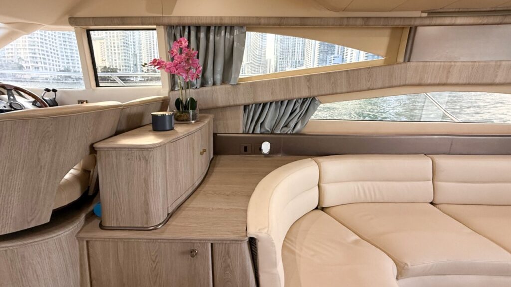 60ft Viking Princess Yacht Rental Miami 👑 | Exclusive Charter Adventure from $1000 1 %Miami Yacht Rentals%