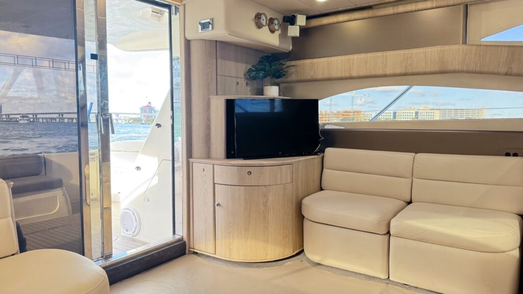 60ft Viking Princess Yacht Rental Miami 👑 | Exclusive Charter Adventure from $1000 7 %Miami Yacht Rentals%