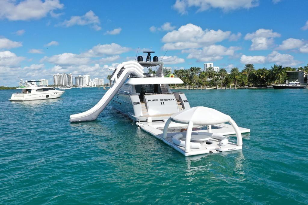 103ft Tecnomar “Pure Energy” Luxury Yacht Charter | Miami Beach ⚡ 3 %Miami Yacht Rentals%