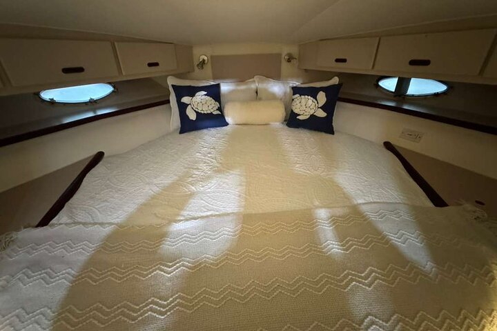 ✨ SeaRay Sundancer 45ft Orange | Miami Yacht Charter 11 %Miami Yacht Rentals%