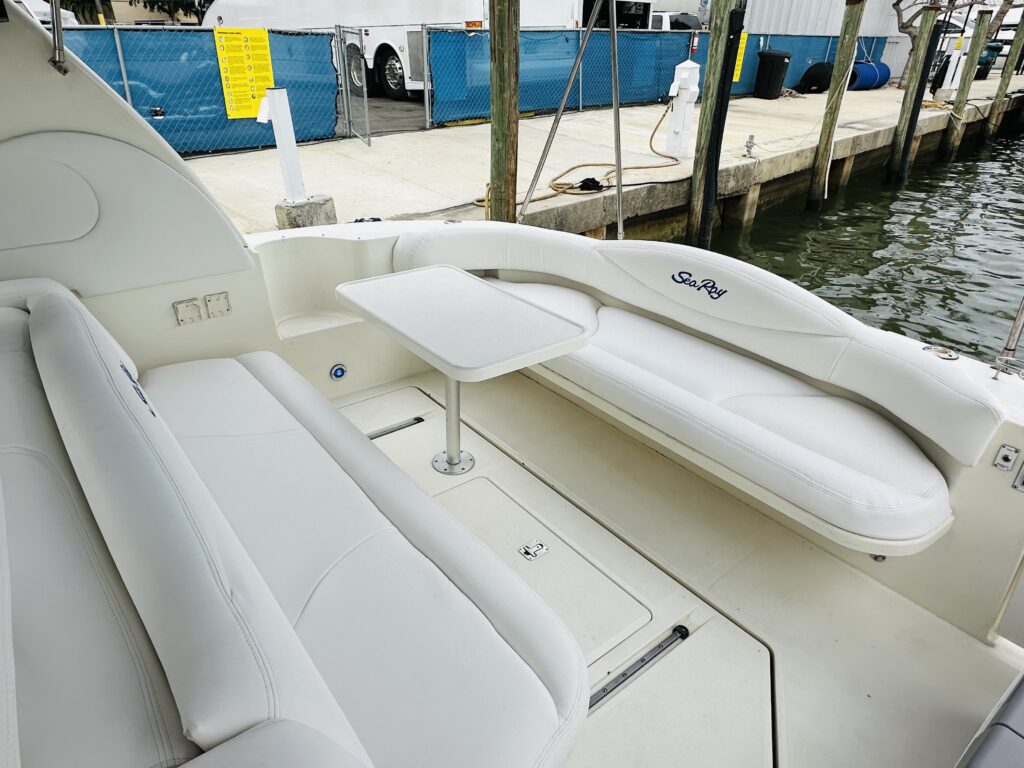 45ft Sea Ray Sundancer No ETA ✨ | Miami Yacht Charter 5 %Miami Yacht Rentals%