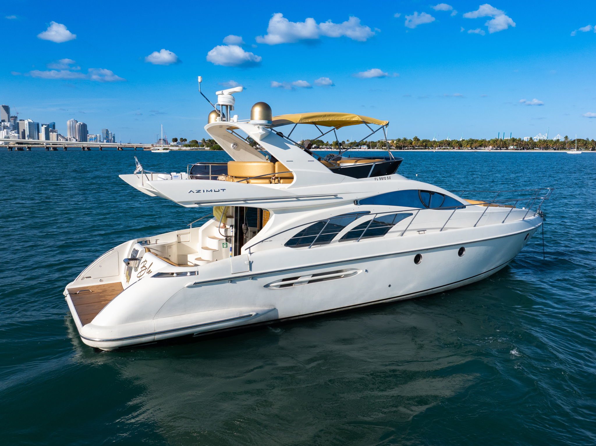 Blessed Yacht cheap Miami yacht rental