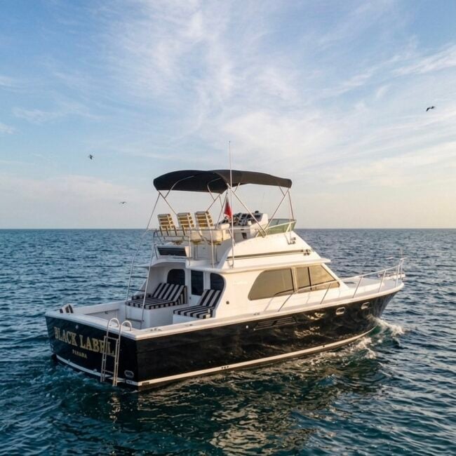 Alquiler de yate “Black Label” Blackfin de 32 pies en Panamá