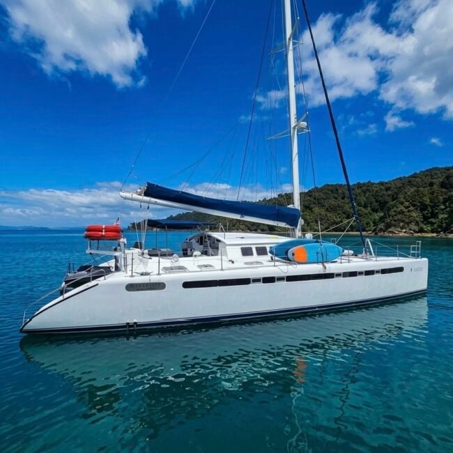 Alquiler de yate en Panamá de catamarán Fountaine Pajot de 56 pies