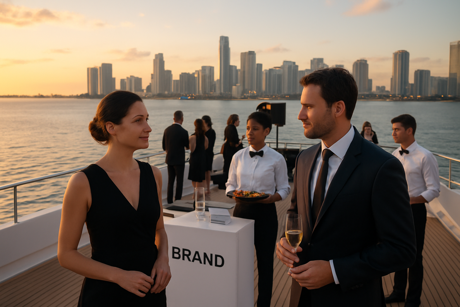 Common Onboard Add-Ons & Catering for Corporate Events