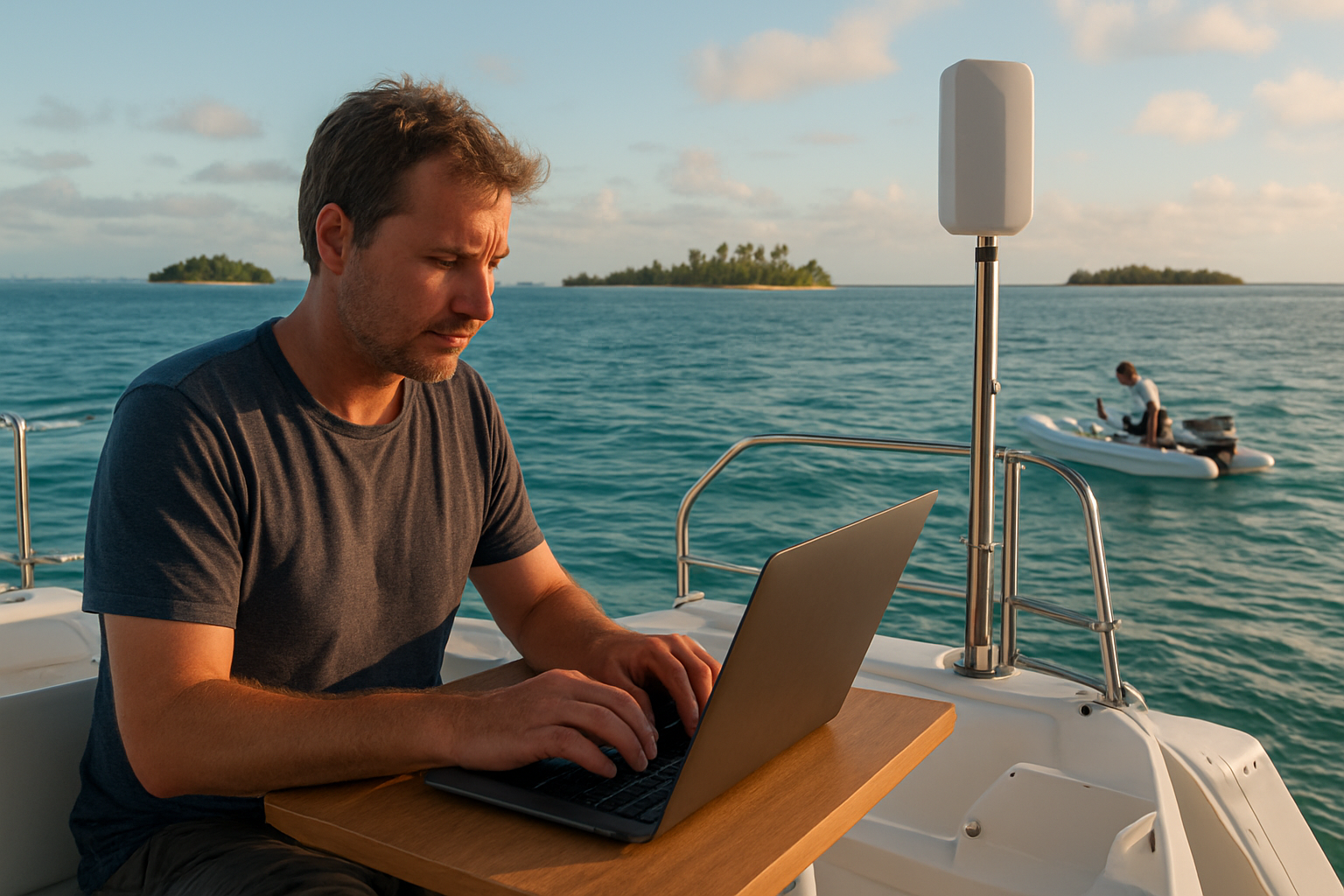 Connectivity & Power: Staying Online Offshore