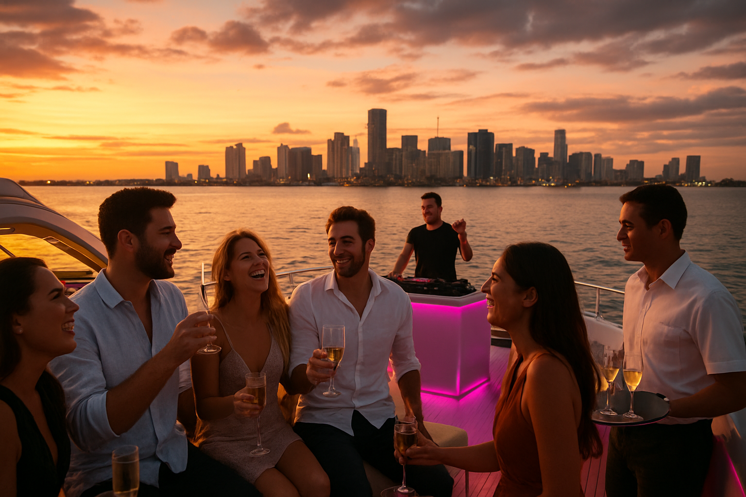 Party Flow & On-Board Timeline