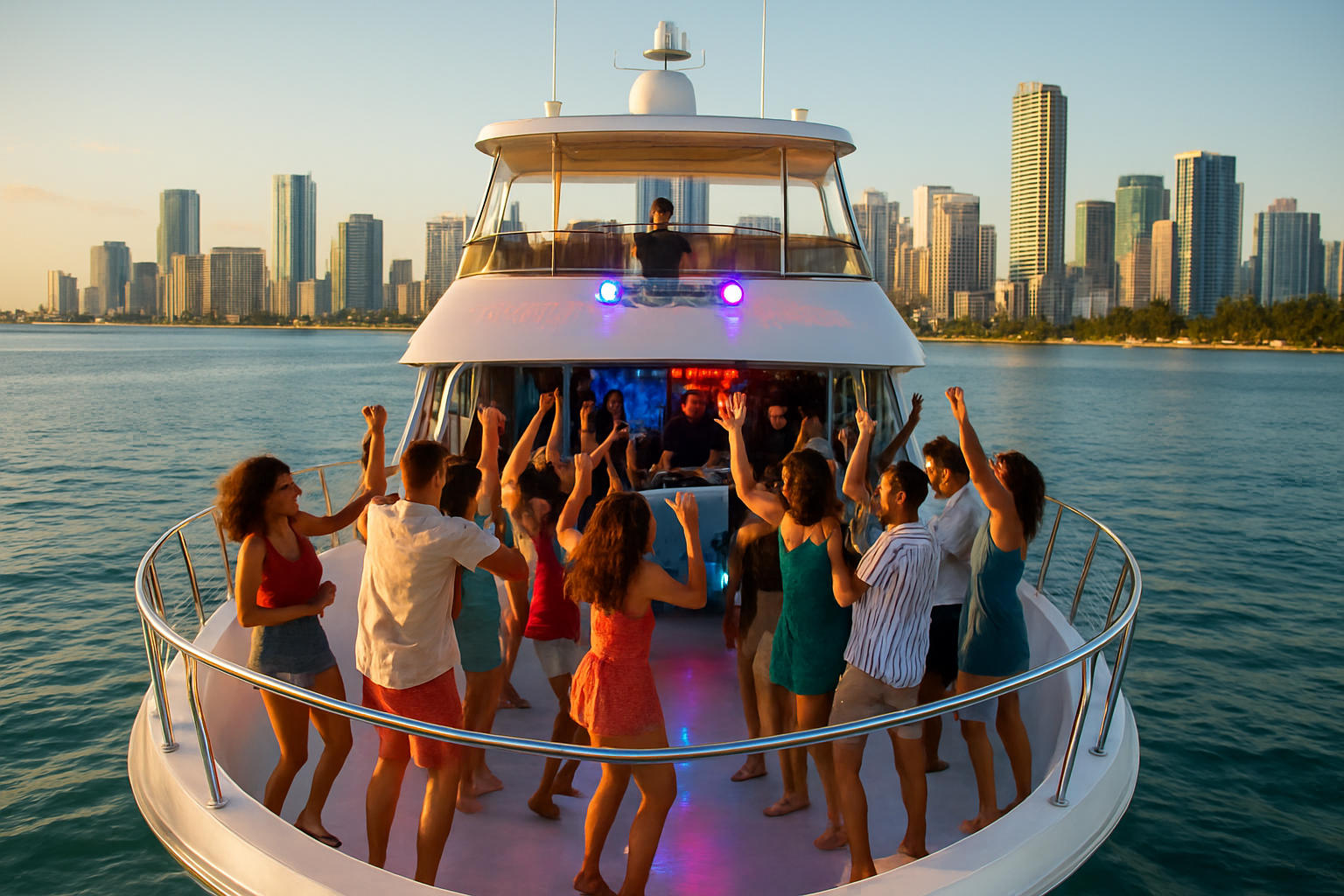 Shared Boat Party: What to Expect in Miami